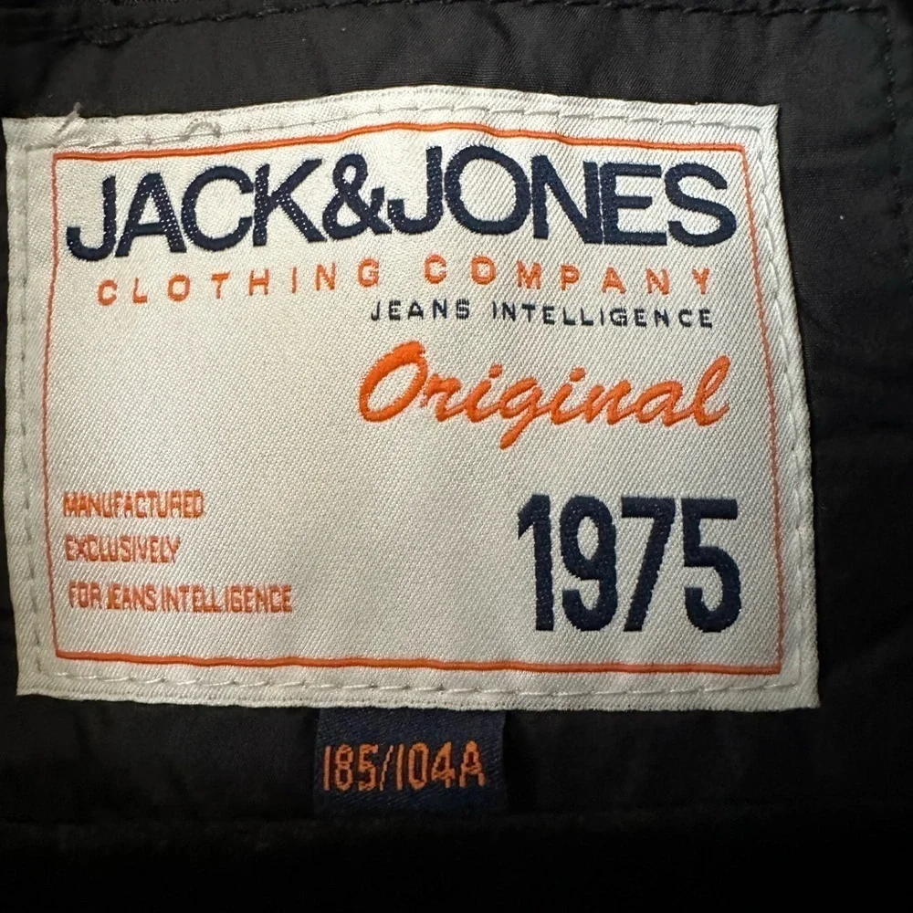 JACK & JONES Black Men’s Quilted Winter Fits Medium to Large Jacket BNWT